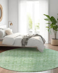 Addison Rugs Laeoril Teal Washable Indoor-Outdoor Rug
