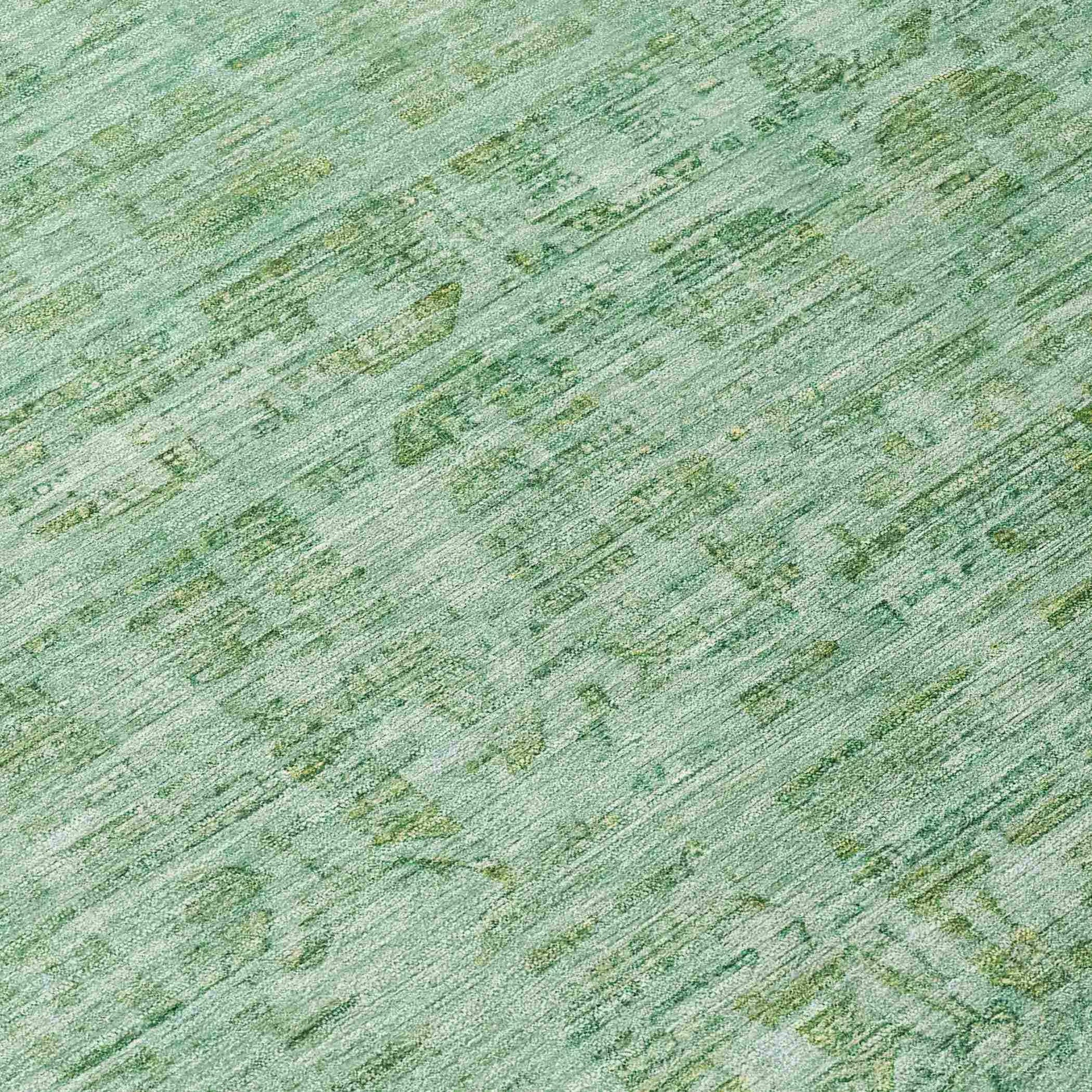 Addison Rugs Laeoril Teal Washable Indoor-Outdoor Rug