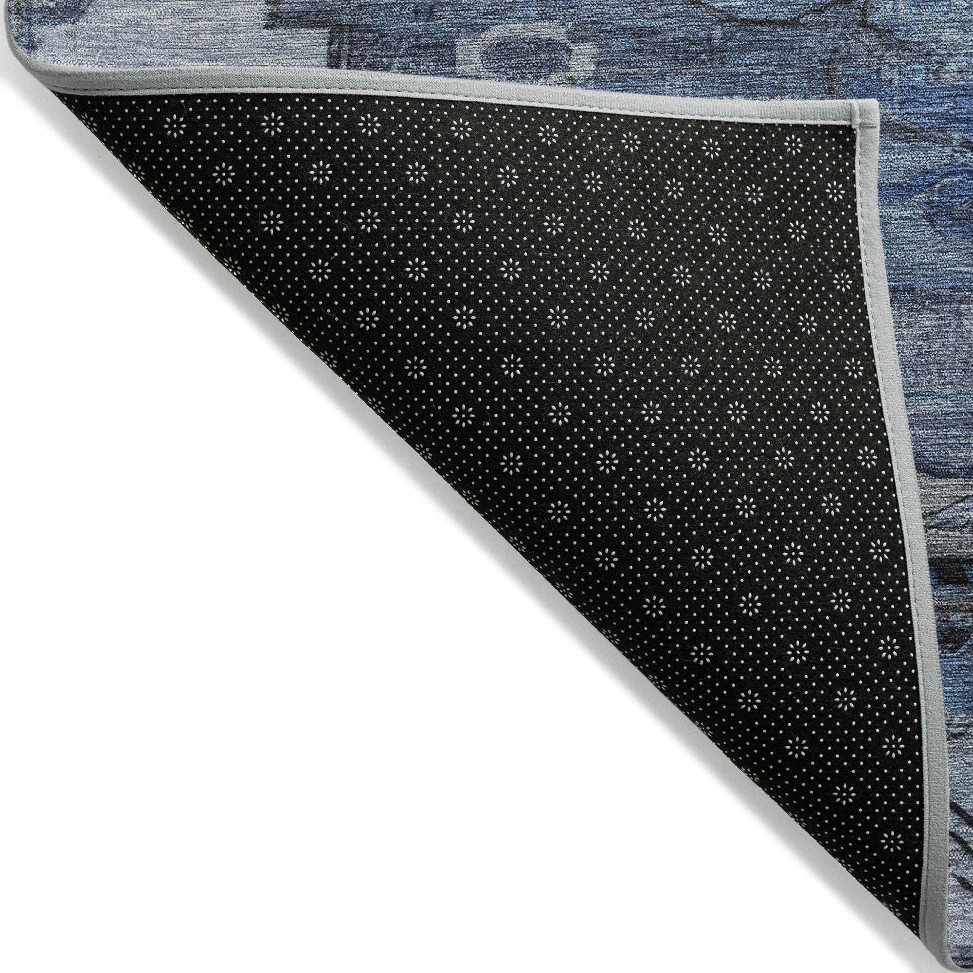 Addison Rugs Maeain Blue Washable Indoor-Outdoor Rug