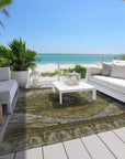 Addison Rugs Maeain Brown Washable Indoor-Outdoor Rug