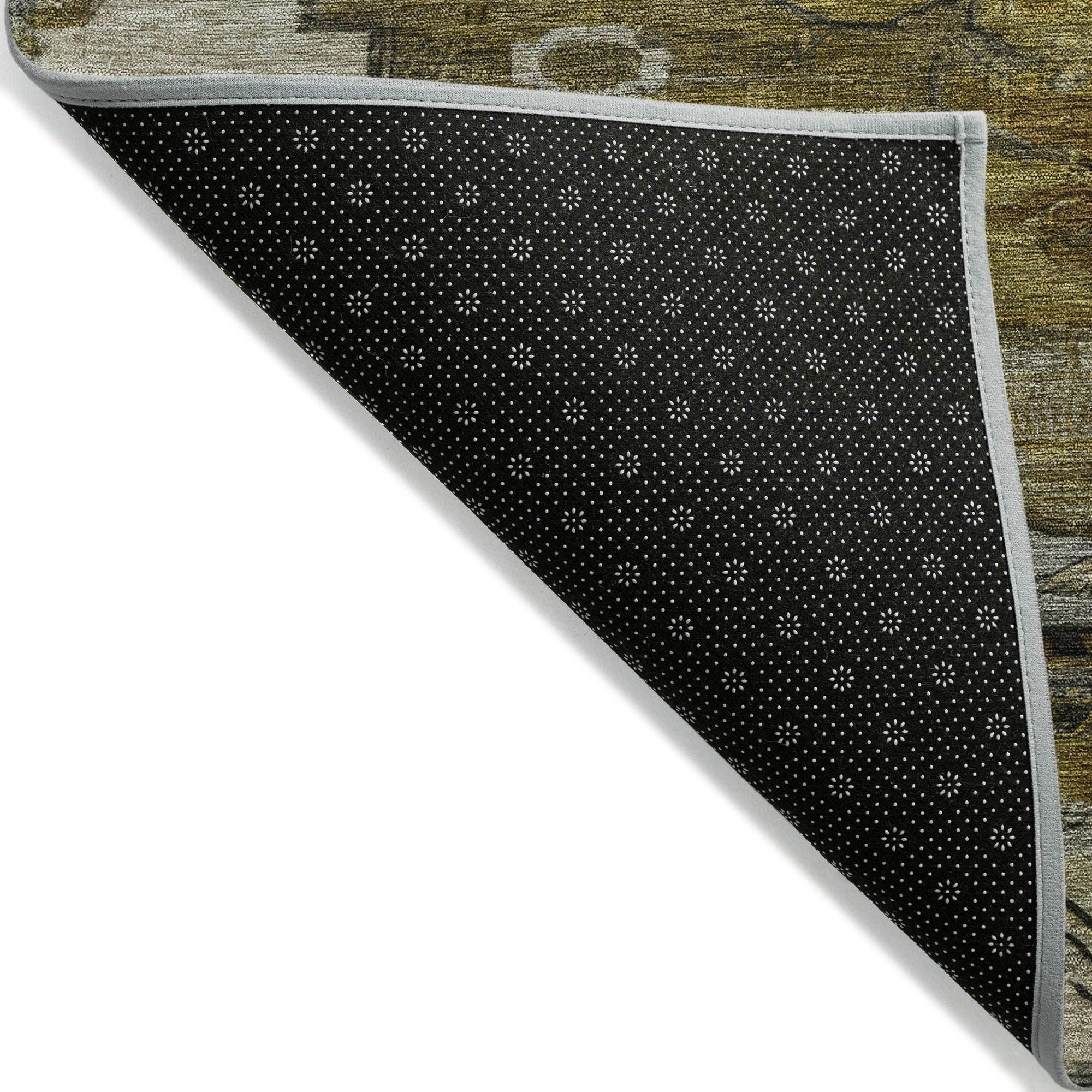 Addison Rugs Maeain Brown Washable Indoor-Outdoor Rug