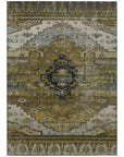 Addison Rugs Maeain Brown Washable Indoor-Outdoor Rug