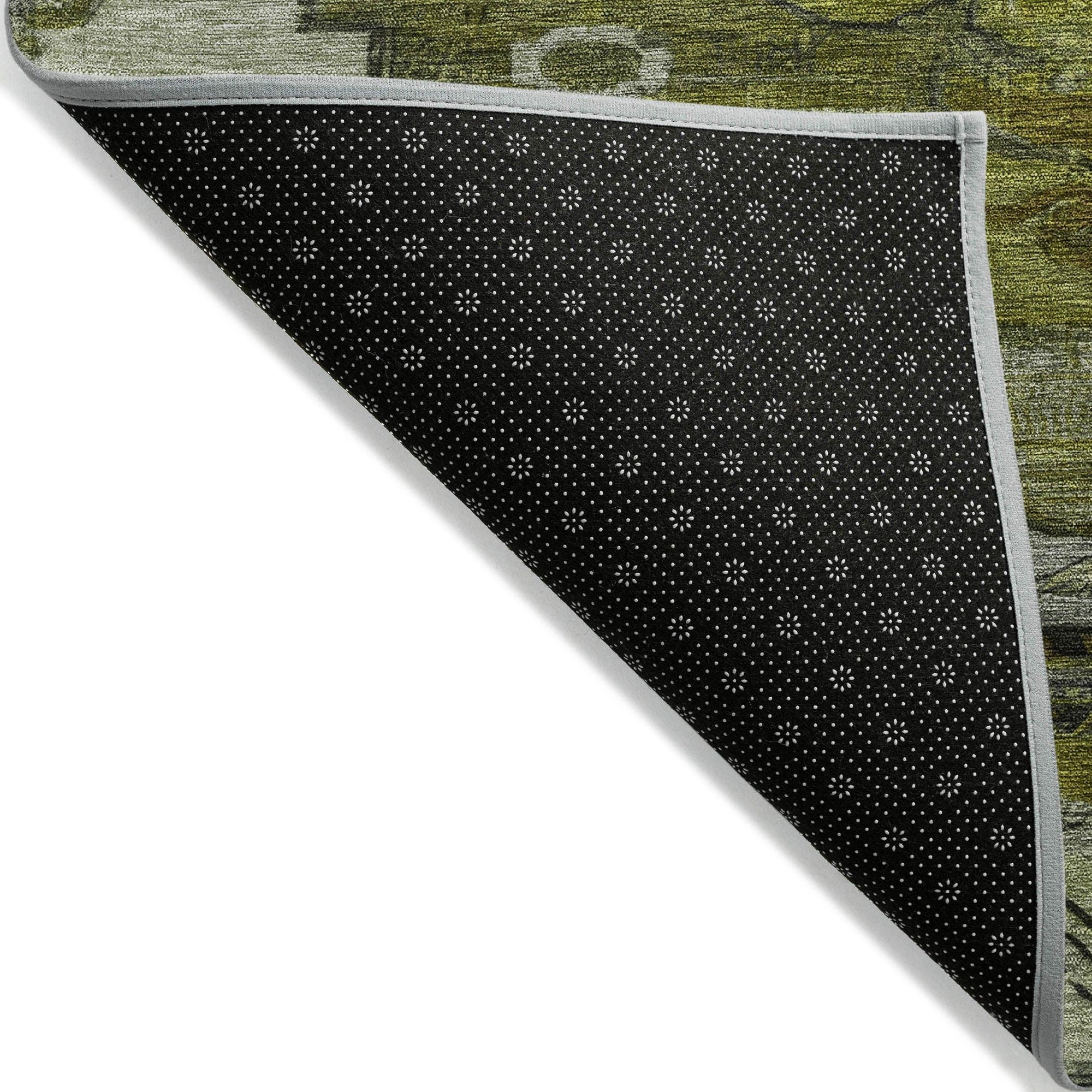 Addison Rugs Maeain Green Washable Indoor-Outdoor Rug
