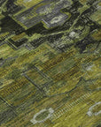 Addison Rugs Maeain Green Washable Indoor-Outdoor Rug
