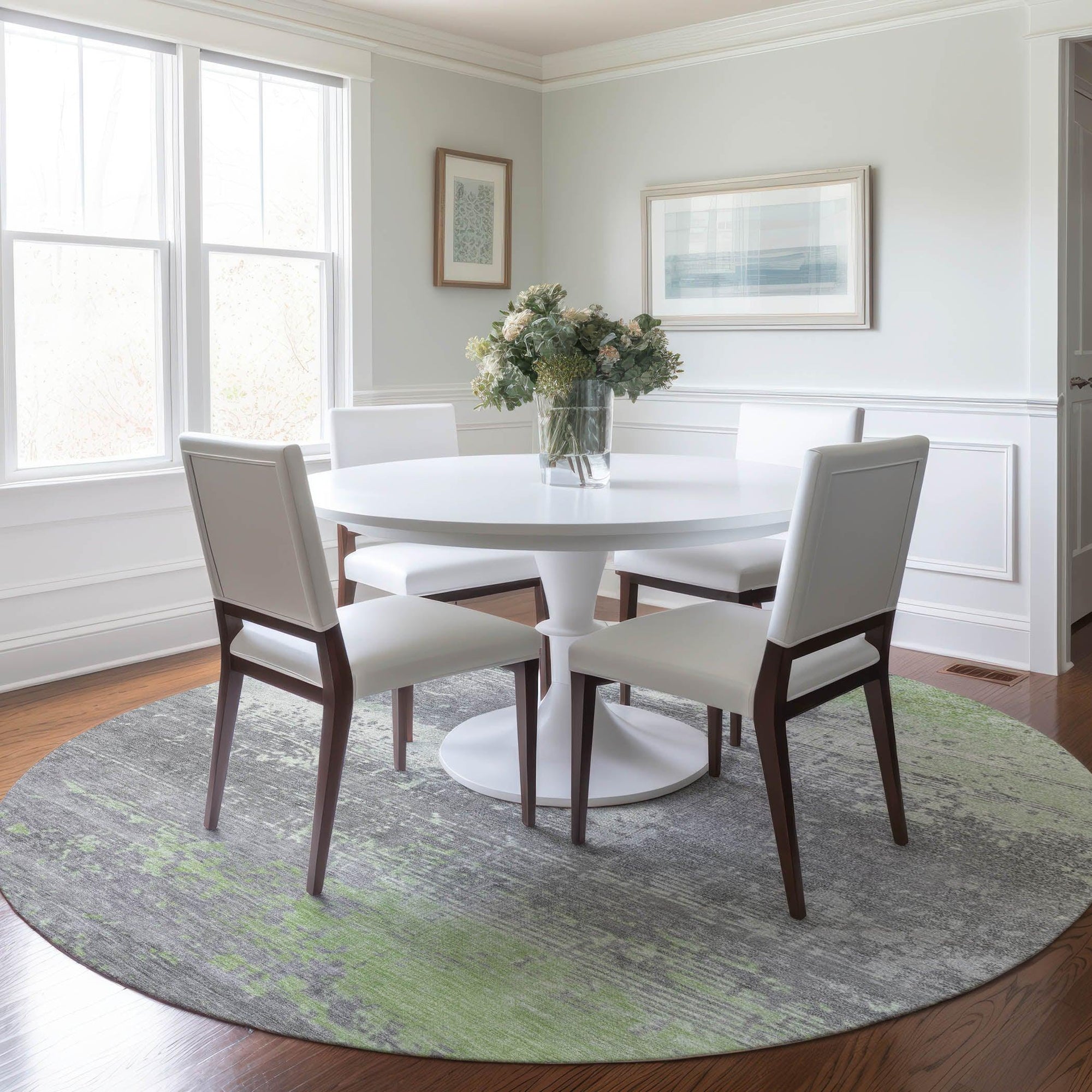 Addison Rugs Maeanor Green Washable Indoor-Outdoor Rug