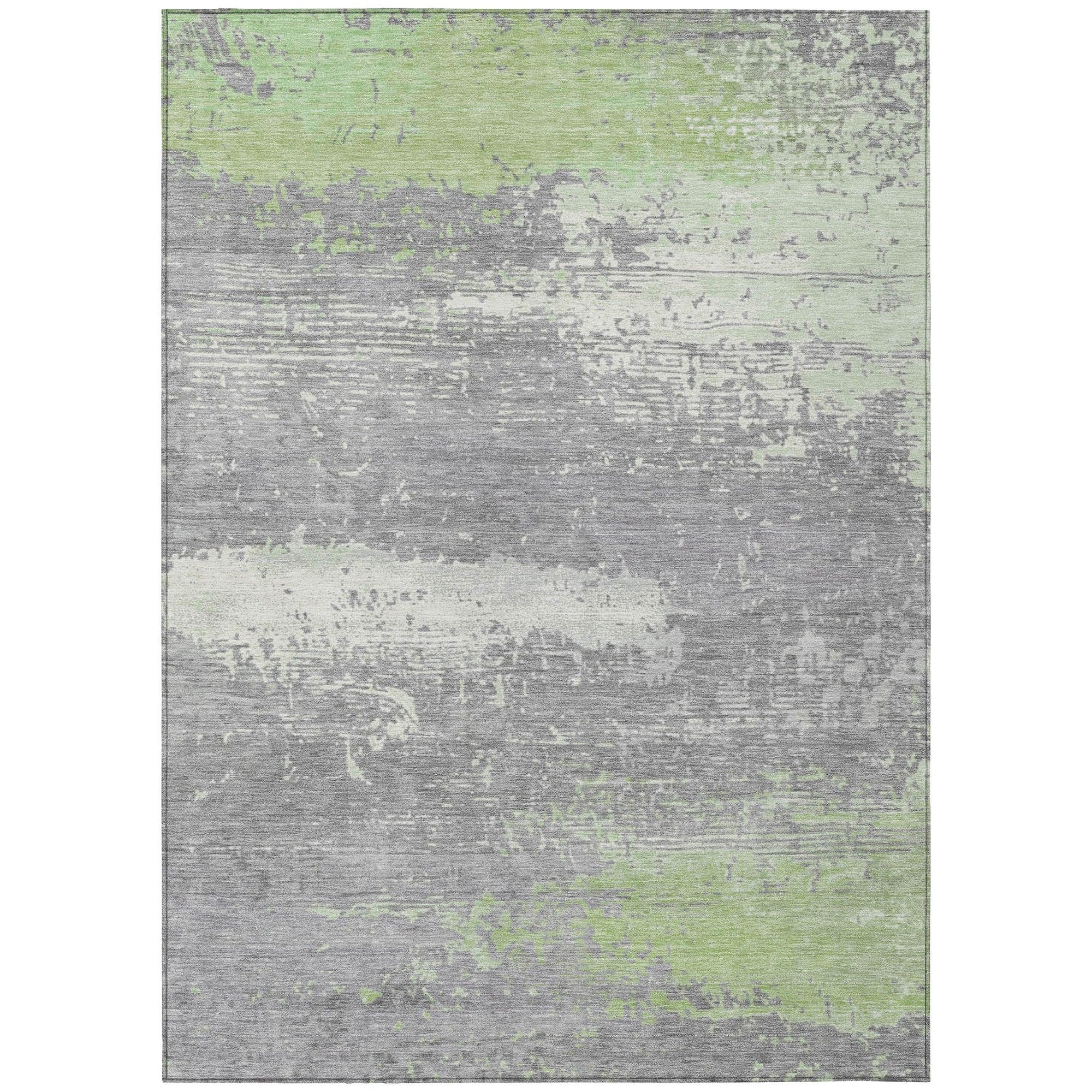 Addison Rugs Maeanor Green Washable Indoor-Outdoor Rug