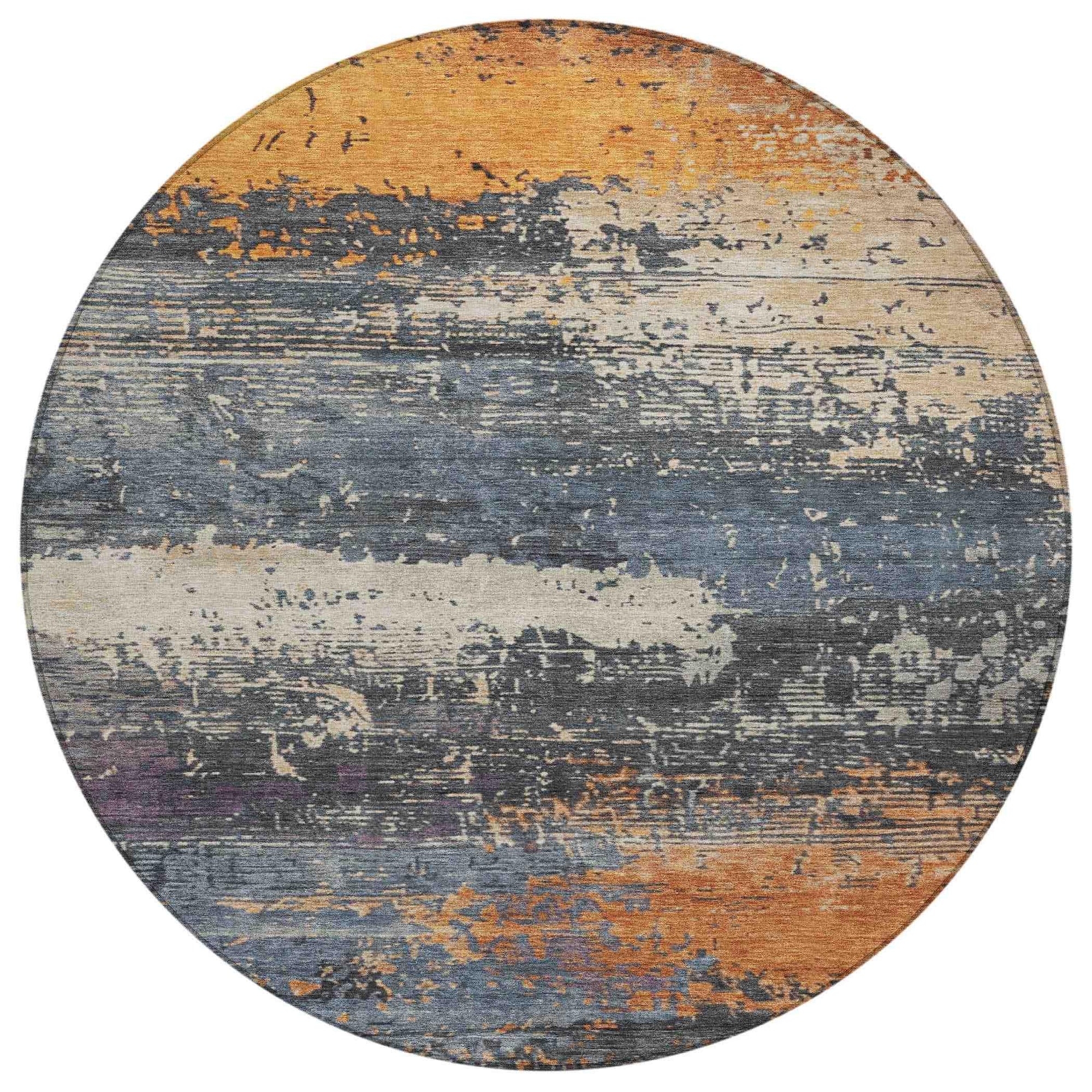 Addison Rugs Maeanor Blue Washable Indoor-Outdoor Rug