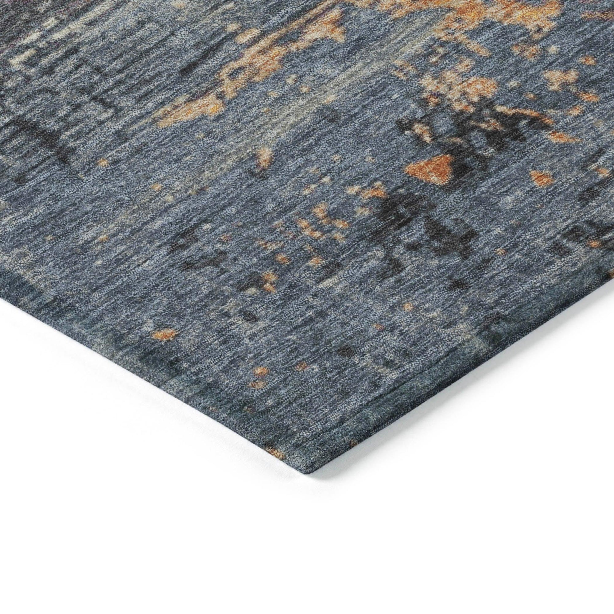 Addison Rugs Maeanor Blue Washable Indoor-Outdoor Rug