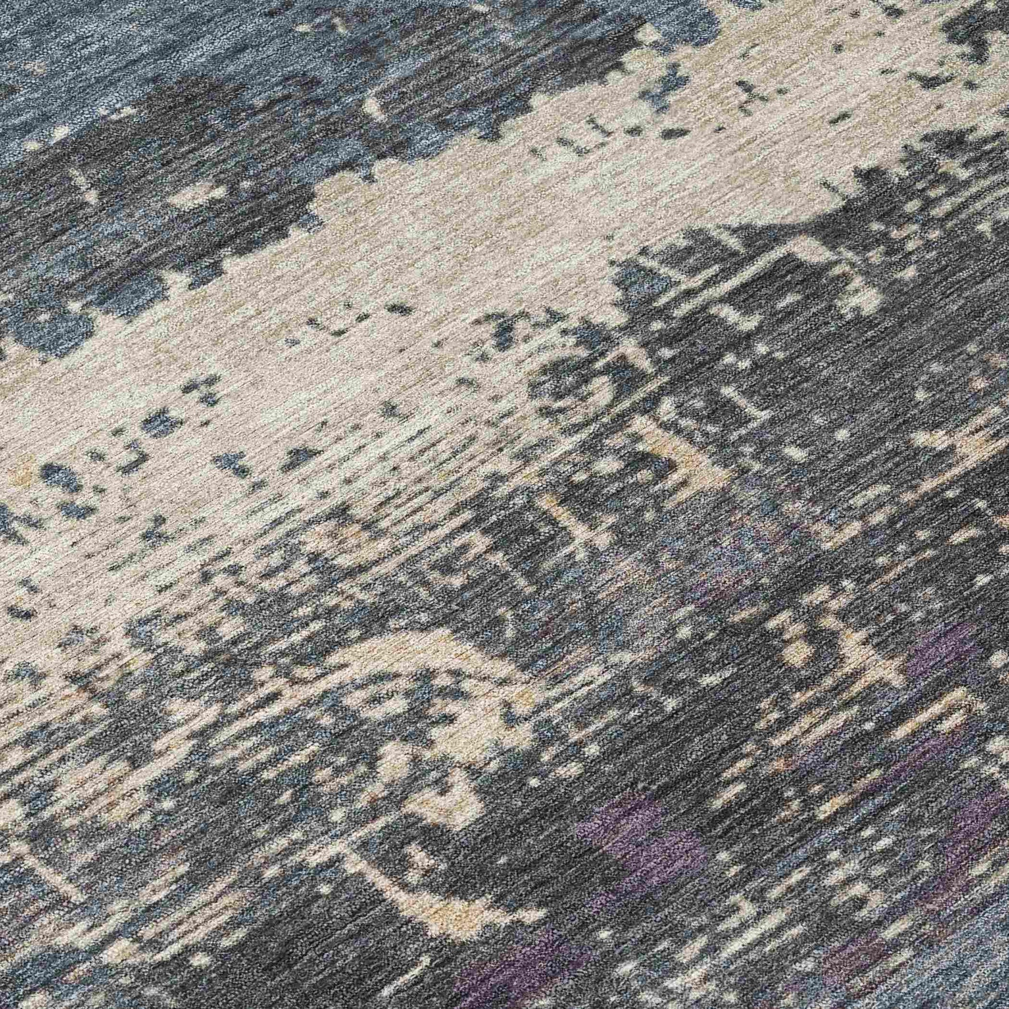 Addison Rugs Maeanor Blue Washable Indoor-Outdoor Rug