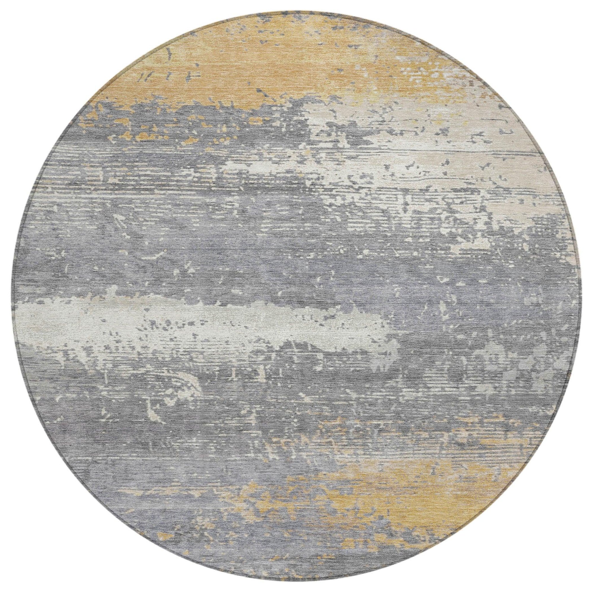 Addison Rugs Maeanor Gold Washable Indoor-Outdoor Rug