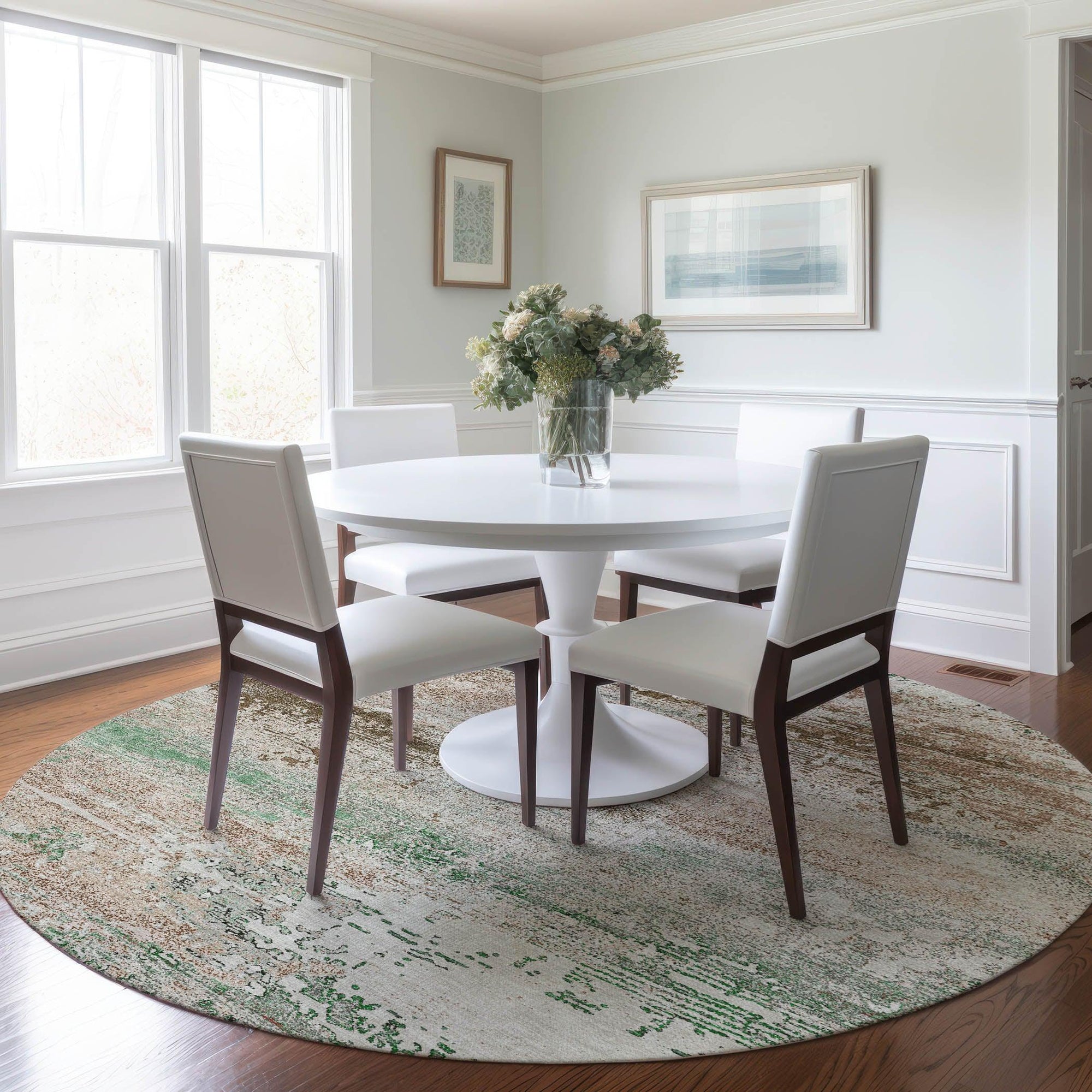 Addison Rugs Maeanor Brown Washable Indoor-Outdoor Rug
