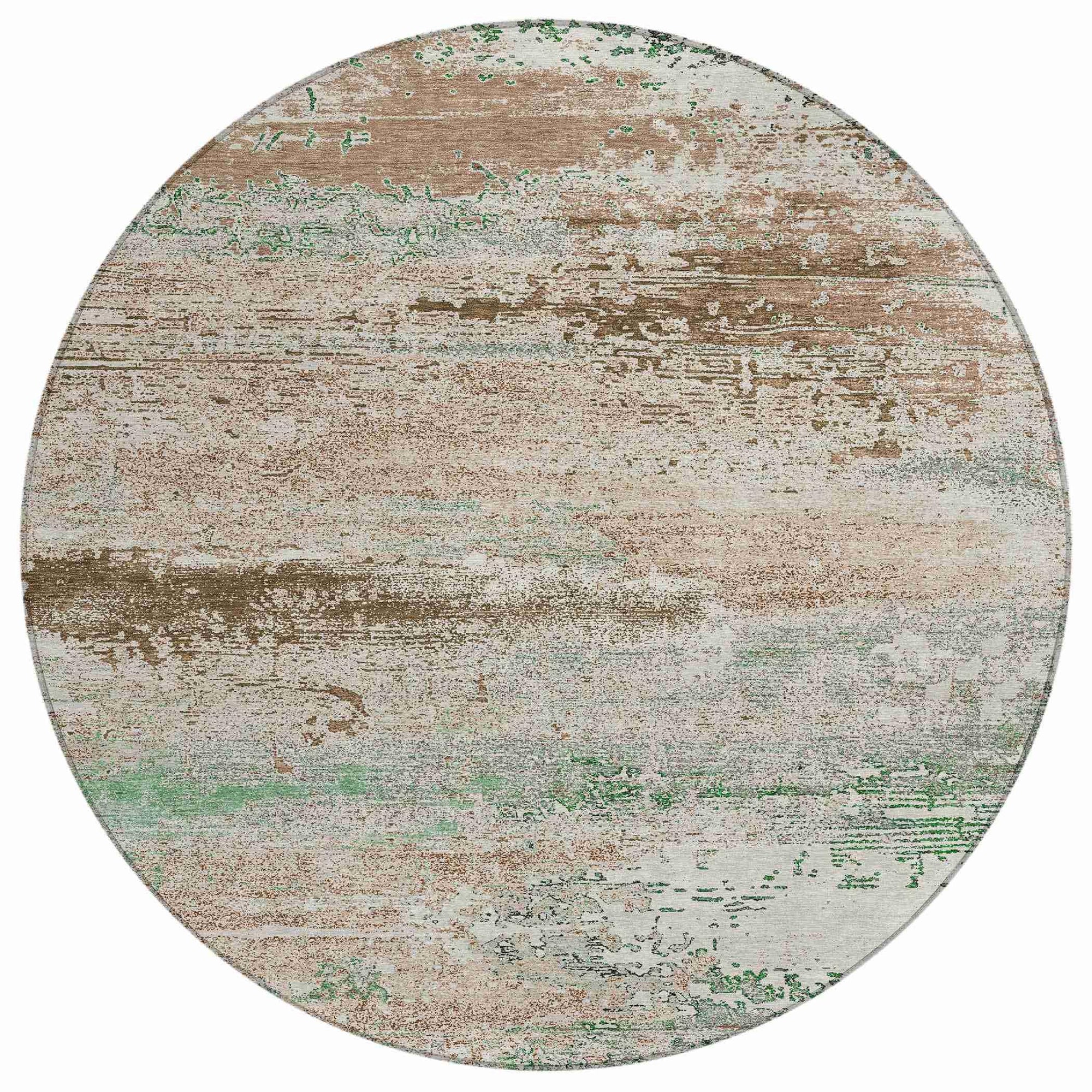 Addison Rugs Maeanor Brown Washable Indoor-Outdoor Rug