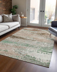 Addison Rugs Maeanor Brown Washable Indoor-Outdoor Rug
