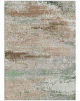 Addison Rugs Maeanor Brown Washable Indoor-Outdoor Rug