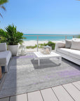 Addison Rugs Maeanor Purple Washable Indoor-Outdoor Rug