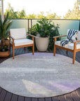Addison Rugs Maeanor Purple Washable Indoor-Outdoor Rug