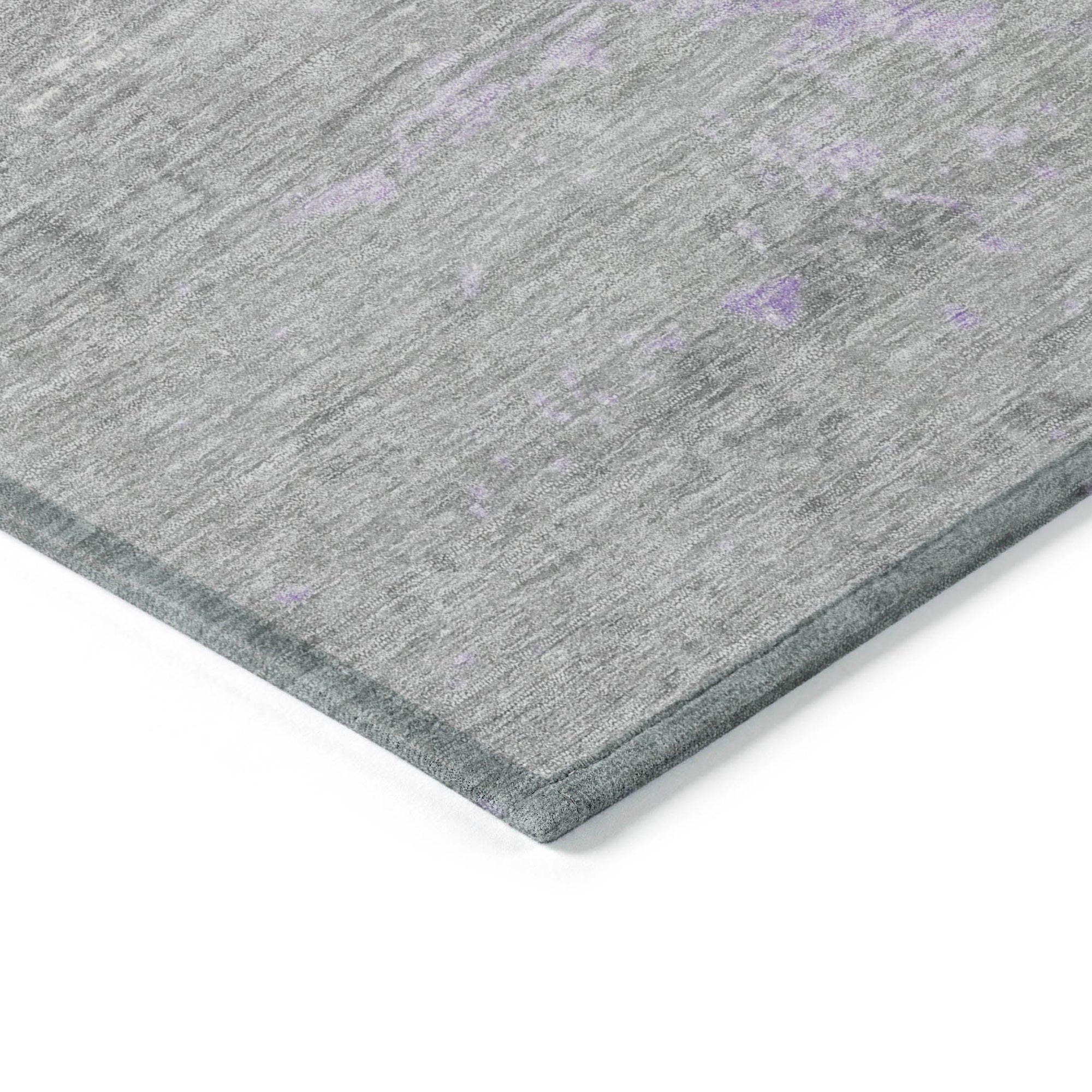 Addison Rugs Maeanor Purple Washable Indoor-Outdoor Rug