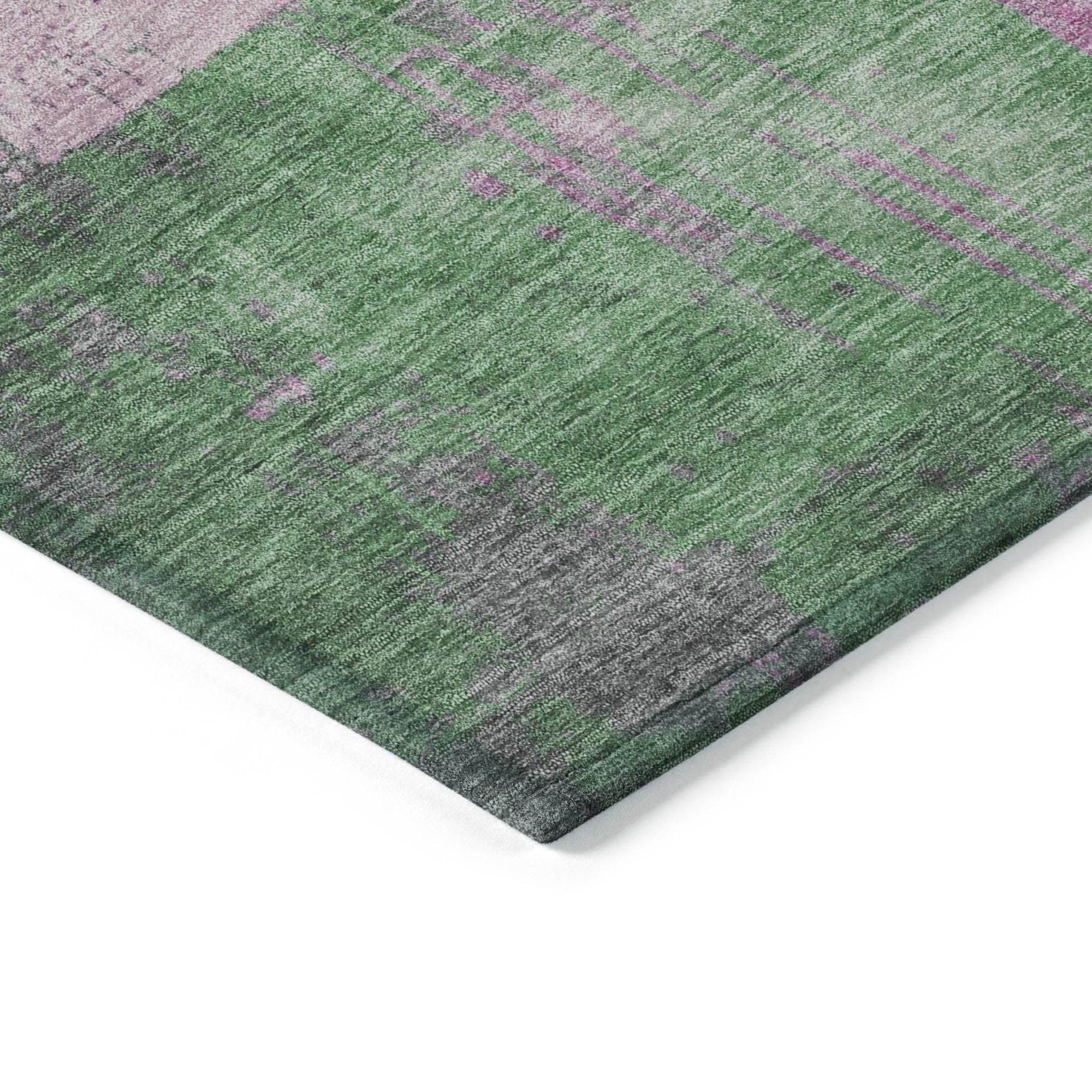 Addison Rugs Maearis Pink Washable Indoor-Outdoor Rug