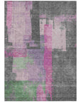 Addison Rugs Maearis Pink Washable Indoor-Outdoor Rug