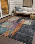 Addison Rugs Maearis Gray Washable Indoor-Outdoor Rug