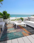 Addison Rugs Maearis Gray Washable Indoor-Outdoor Rug
