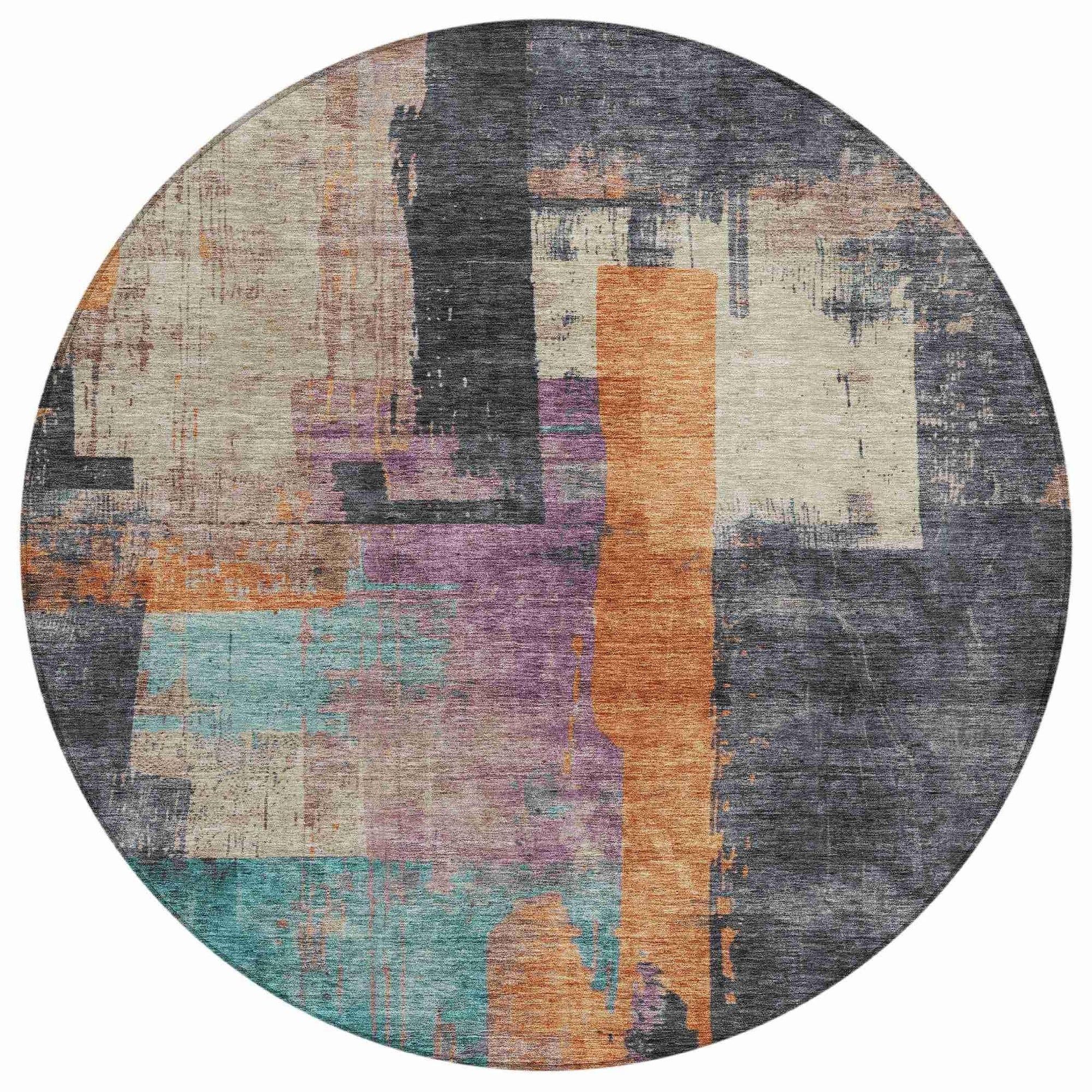 Addison Rugs Maearis Gray Washable Indoor-Outdoor Rug
