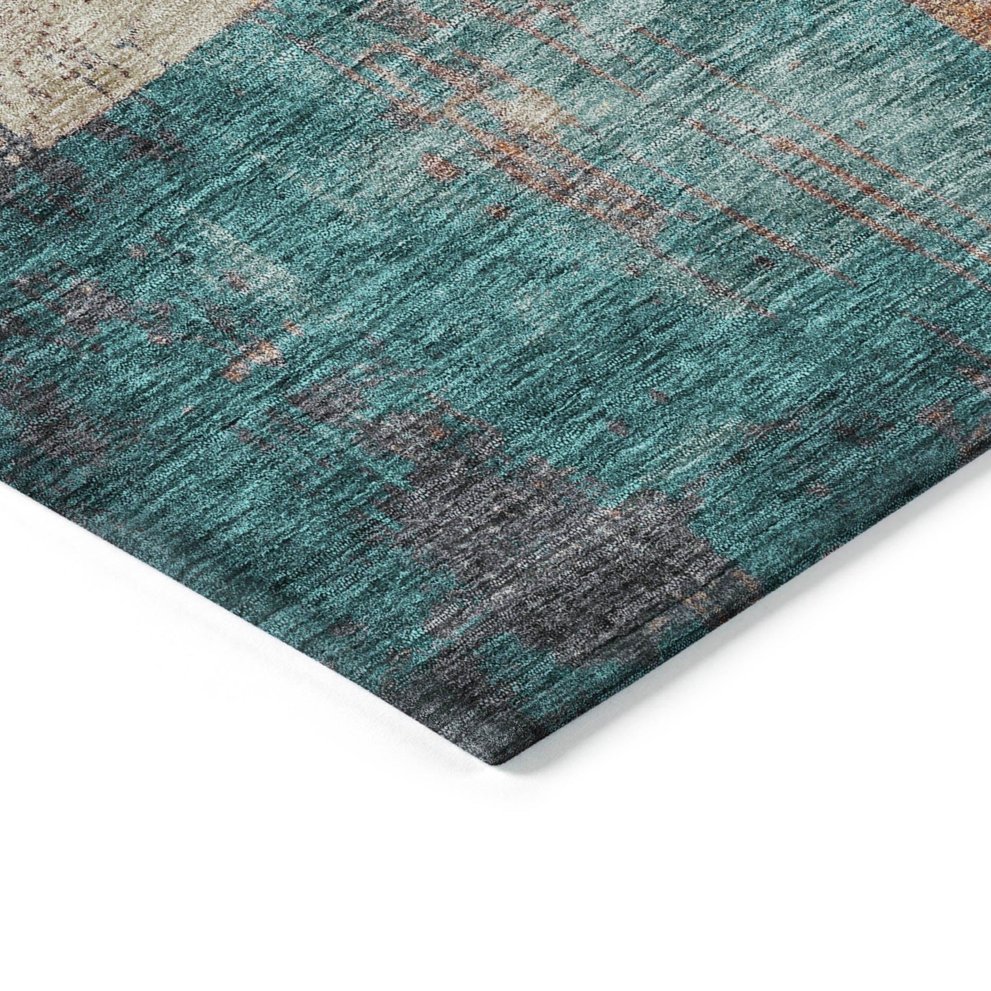 Addison Rugs Maearis Gray Washable Indoor-Outdoor Rug