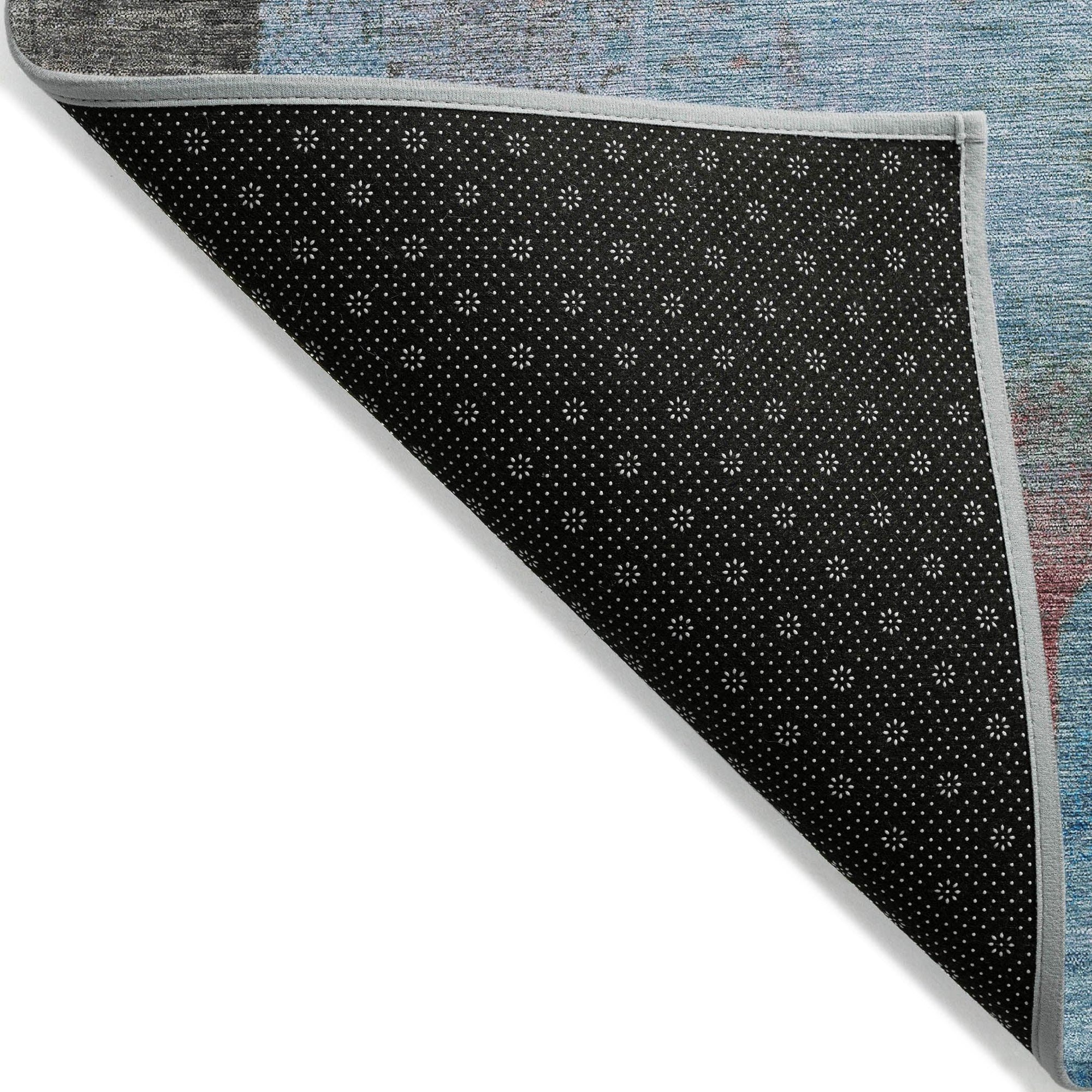 Addison Rugs Maearis Blue Washable Indoor-Outdoor Rug