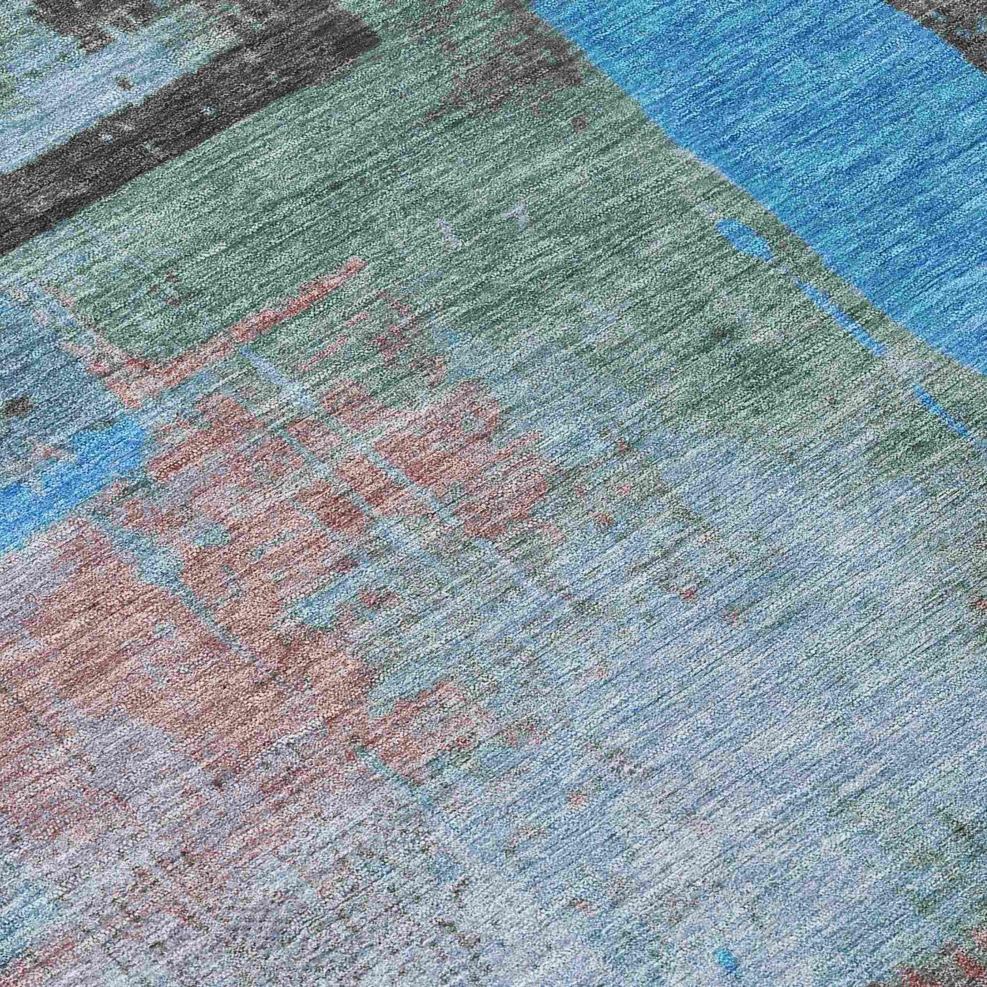 Addison Rugs Maearis Blue Washable Indoor-Outdoor Rug
