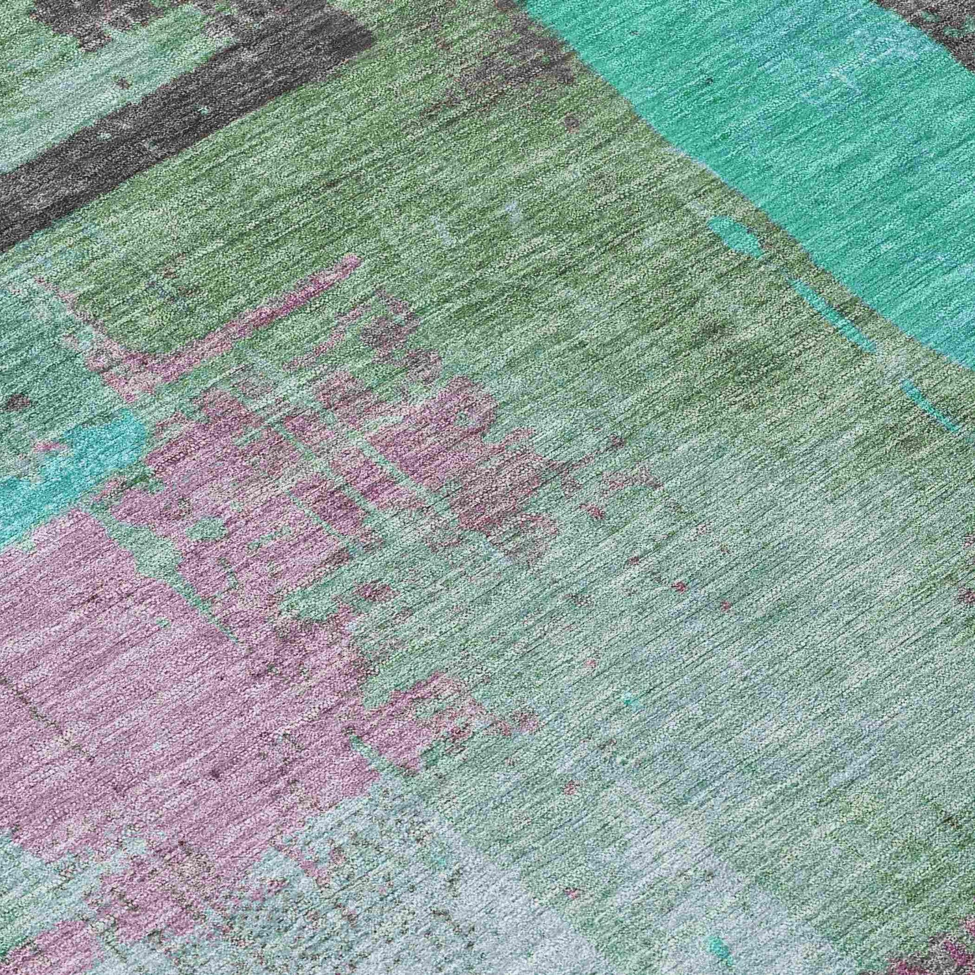 Addison Rugs Maearis Teal Washable Indoor-Outdoor Rug