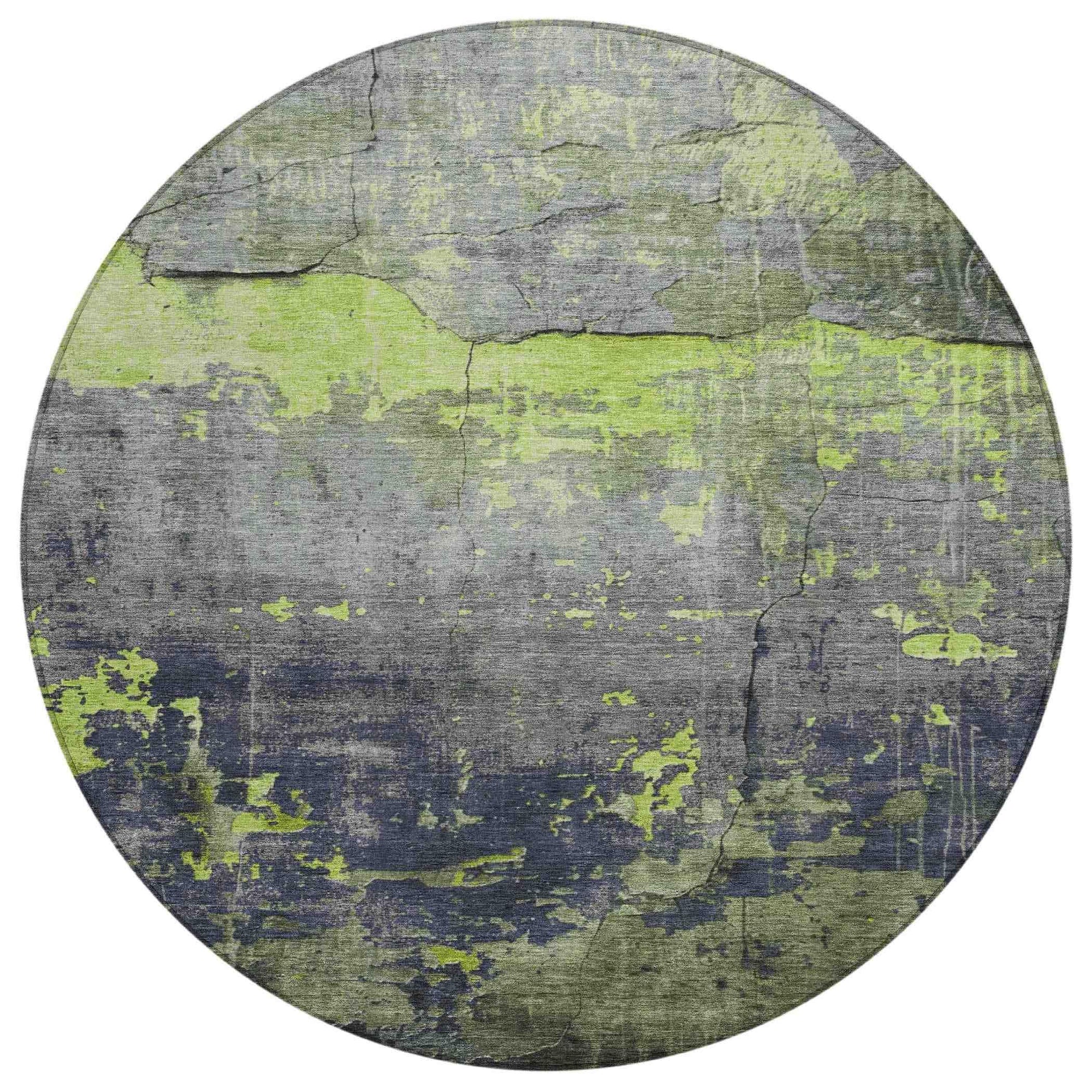 Addison Rugs Maeel Green Washable Indoor-Outdoor Rug