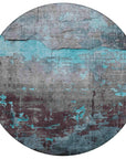 Addison Rugs Maeel Teal Washable Indoor-Outdoor Rug
