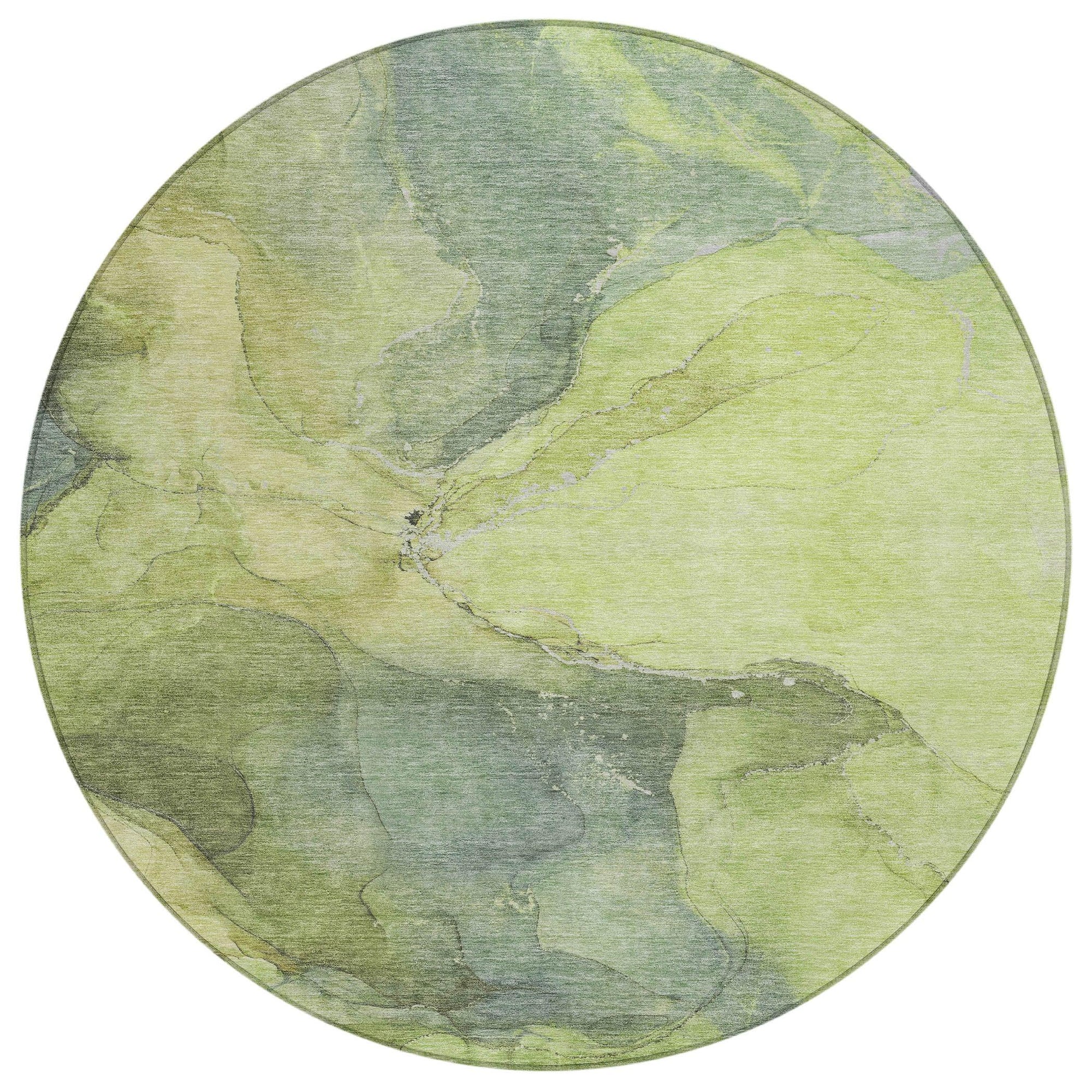 Addison Rugs Maeira Green Washable Indoor-Outdoor Rug