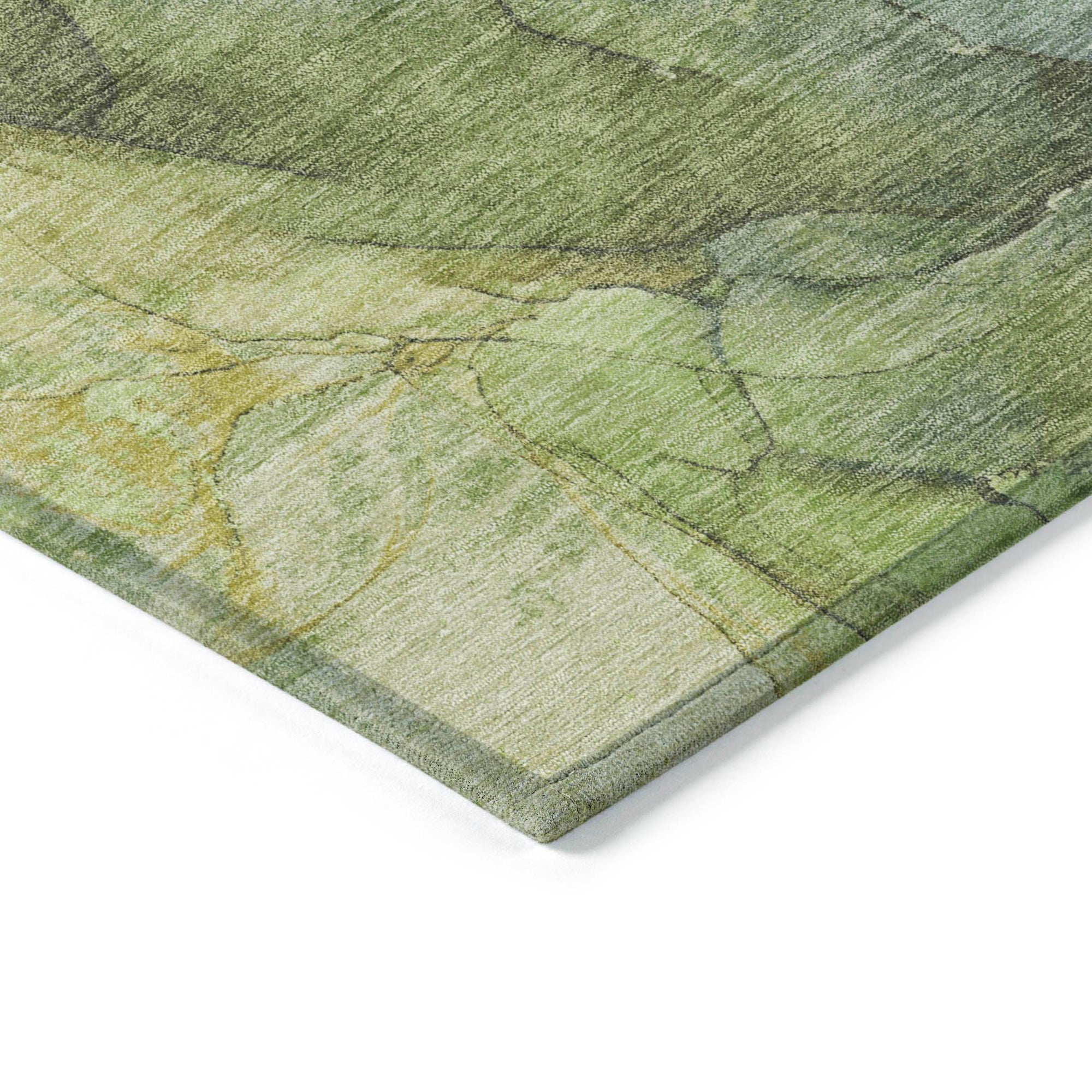 Addison Rugs Maeira Green Washable Indoor-Outdoor Rug