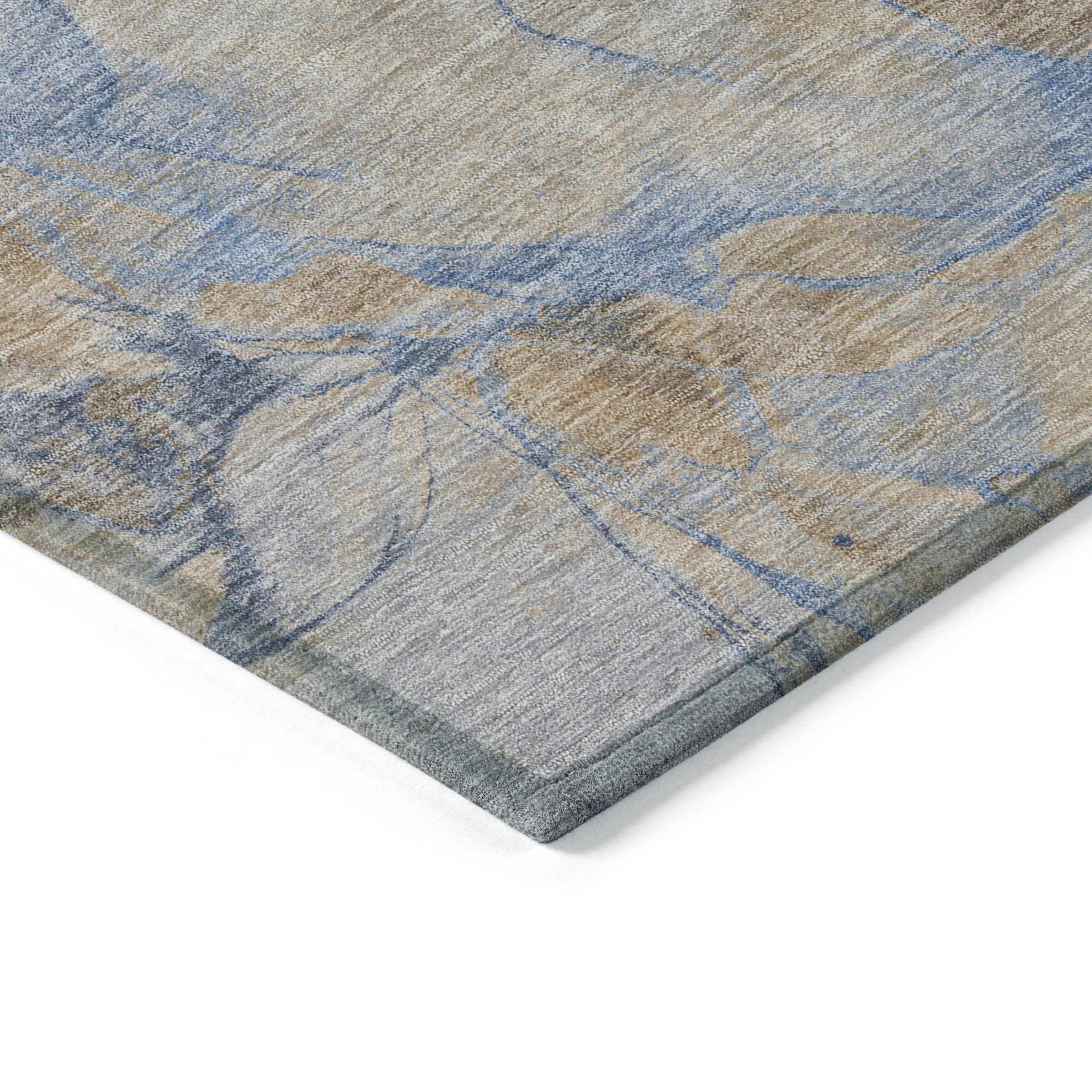 Addison Rugs Maeira Brown Washable Indoor-Outdoor Rug