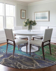 Addison Rugs Maeon Blue Washable Indoor-Outdoor Rug