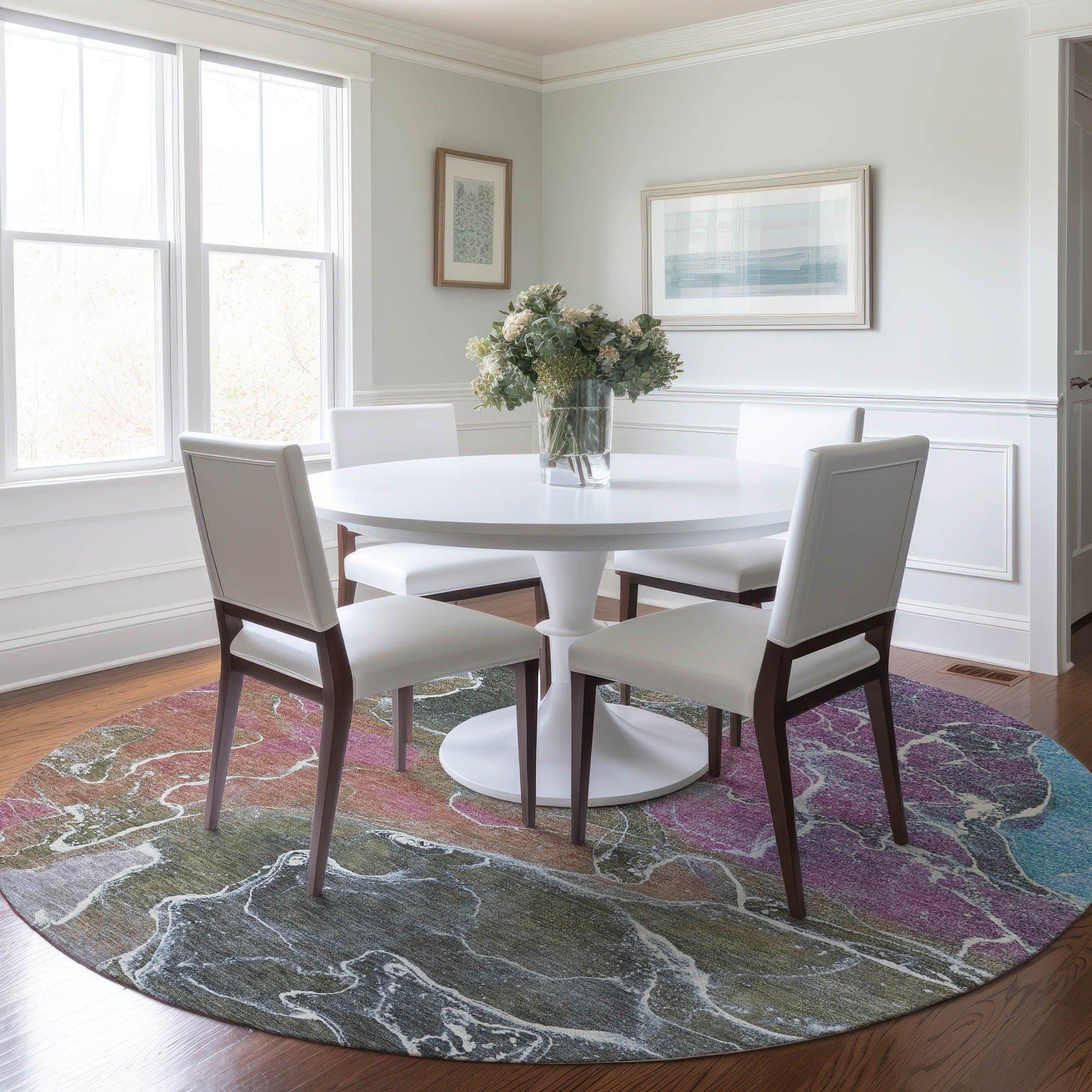 Addison Rugs Maeon Brown Washable Indoor-Outdoor Rug