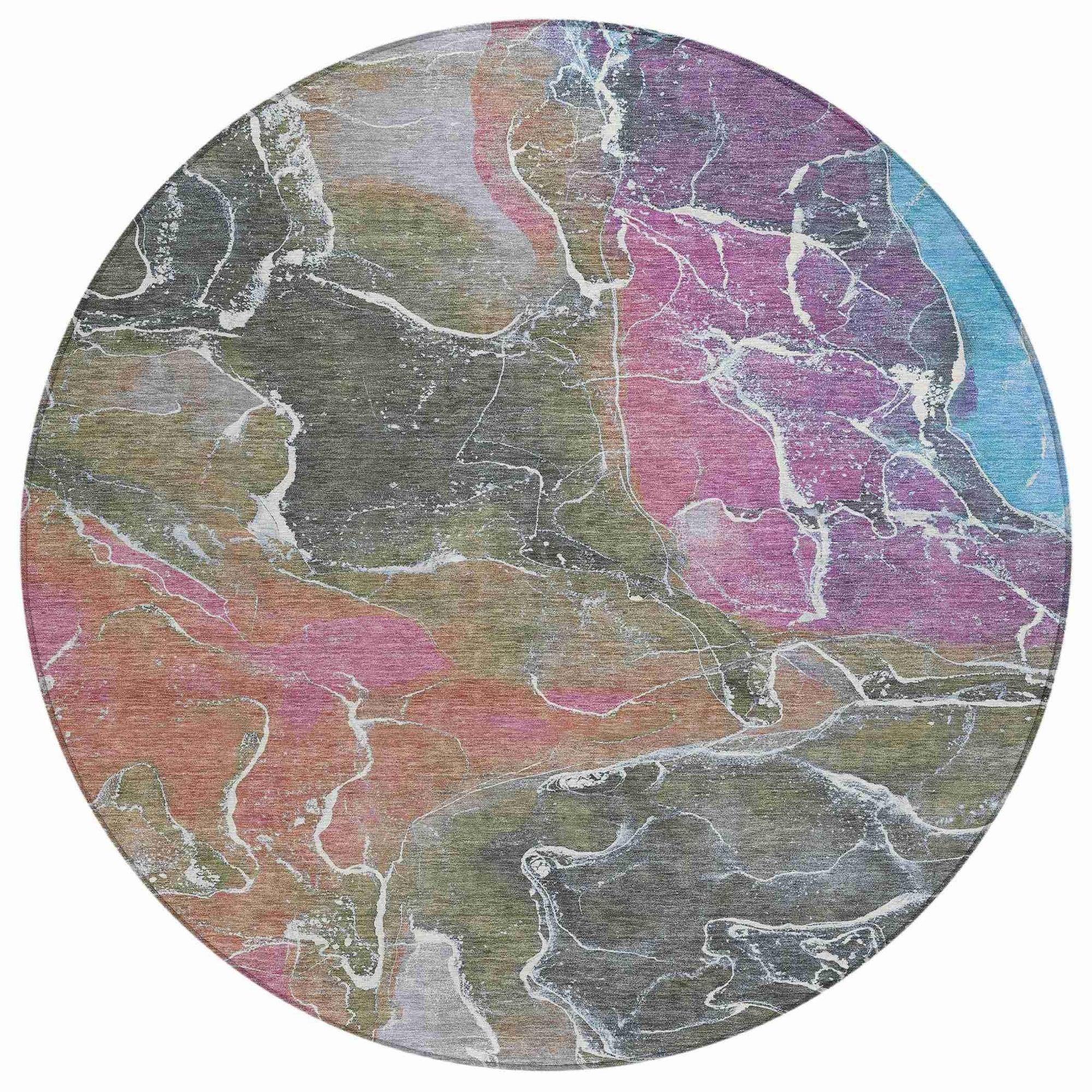 Addison Rugs Maeon Brown Washable Indoor-Outdoor Rug