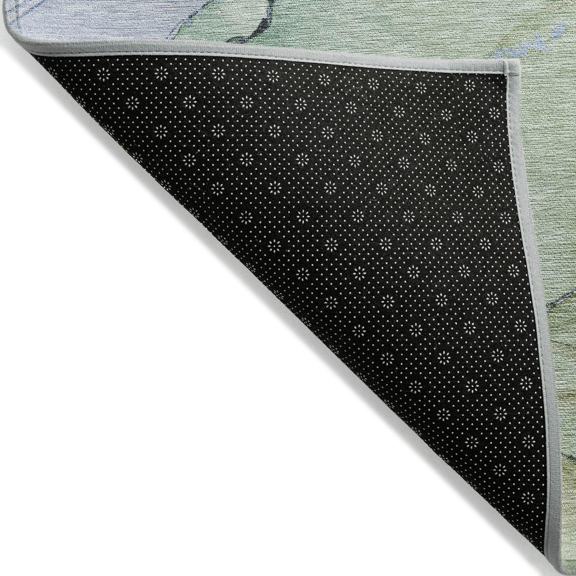 Addison Rugs Maeora Green Washable Indoor-Outdoor Rug