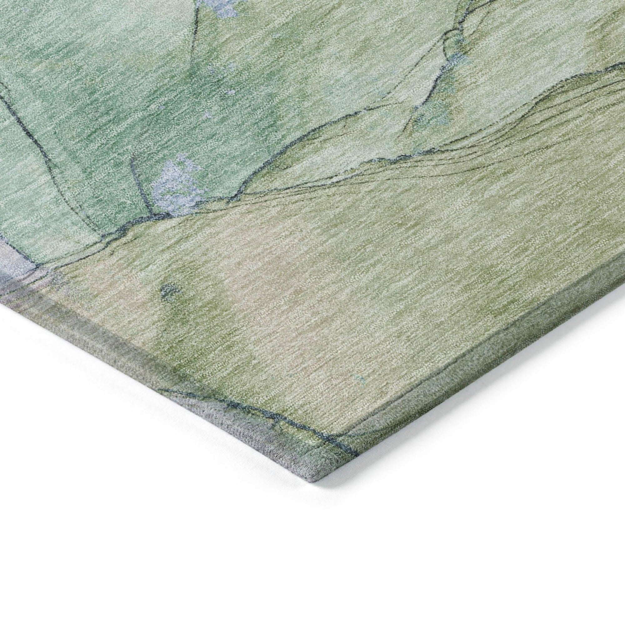 Addison Rugs Maeora Green Washable Indoor-Outdoor Rug