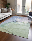 Addison Rugs Maeora Green Washable Indoor-Outdoor Rug