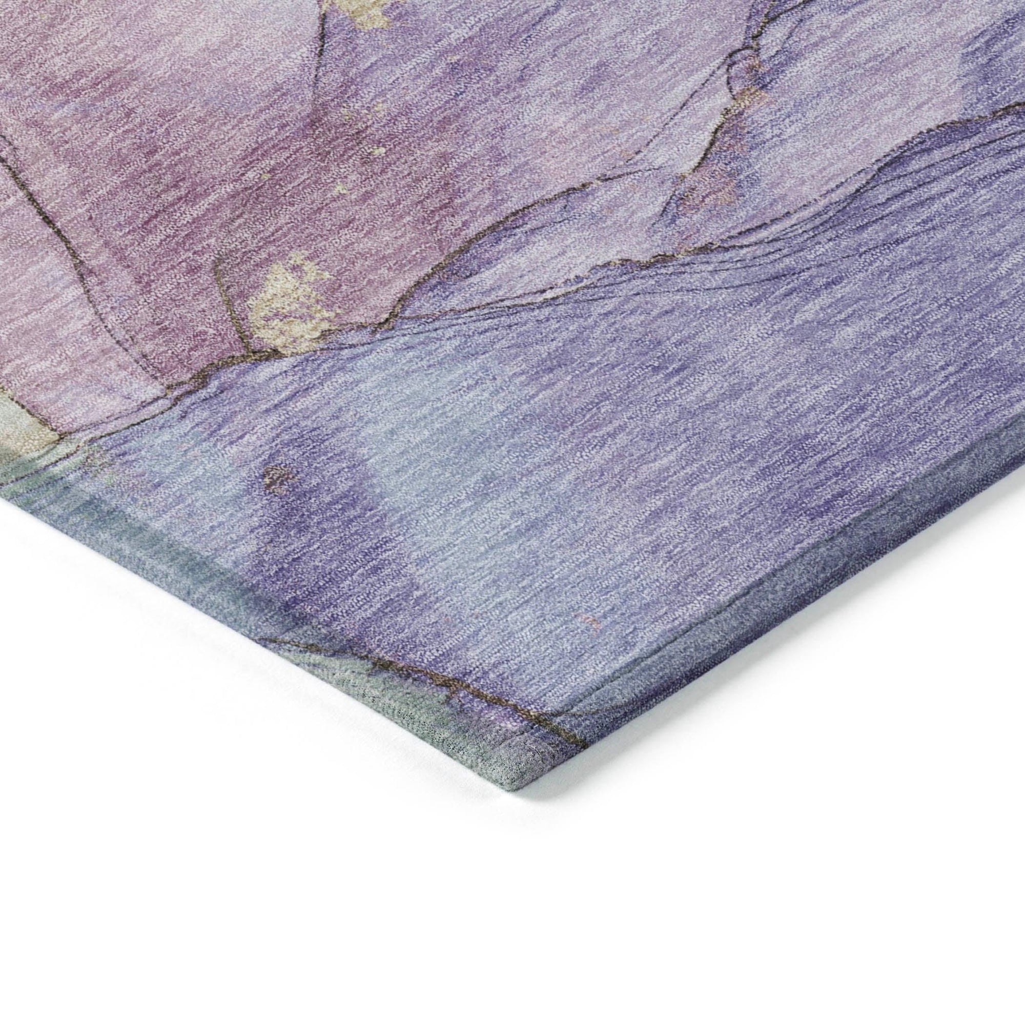 Addison Rugs Maeora Purple Washable Indoor-Outdoor Rug
