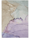 Addison Rugs Maeora Purple Washable Indoor-Outdoor Rug