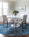 Addison Rugs Maeoril Blue Washable Indoor-Outdoor Rug