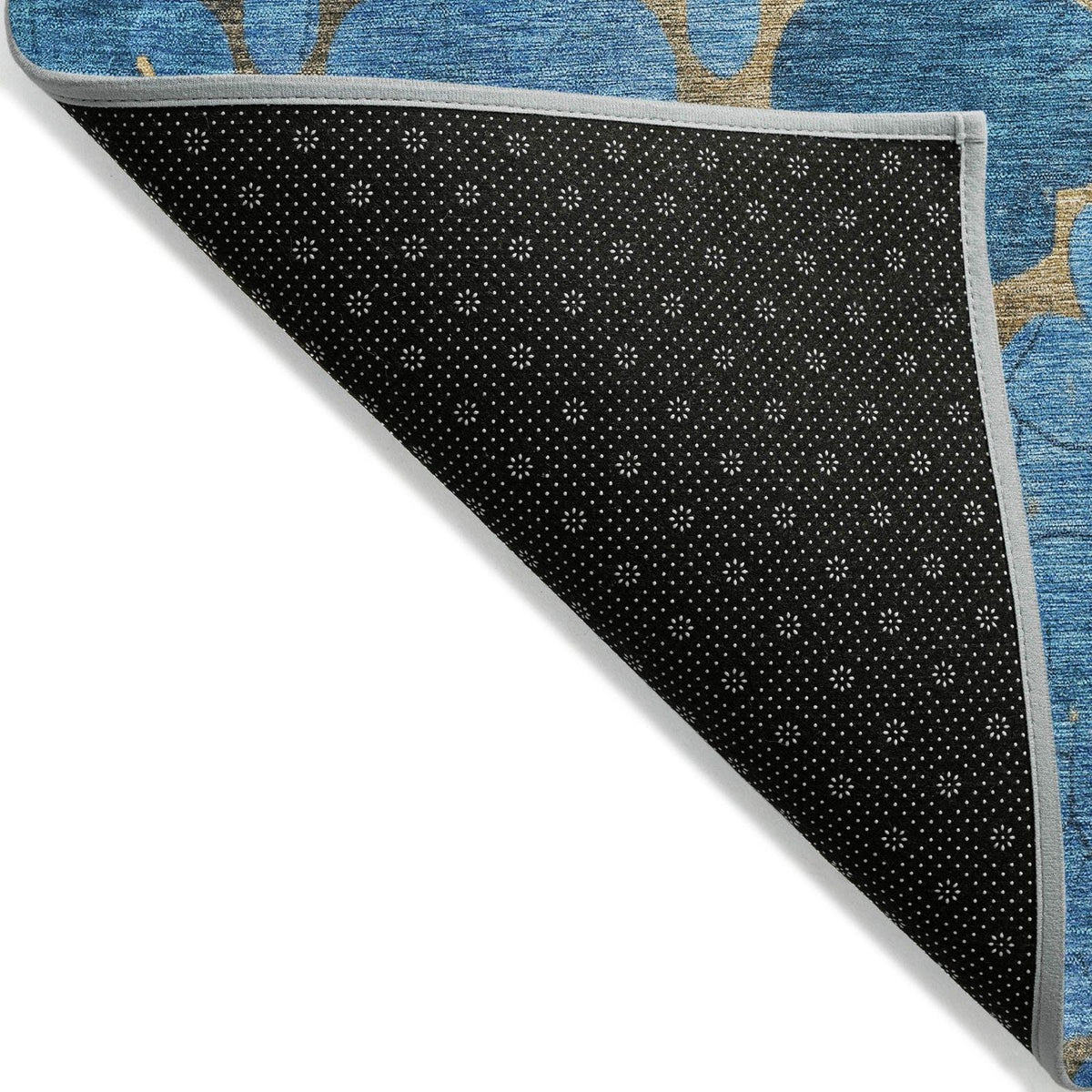 Addison Rugs Maeoril Blue Washable Indoor-Outdoor Rug