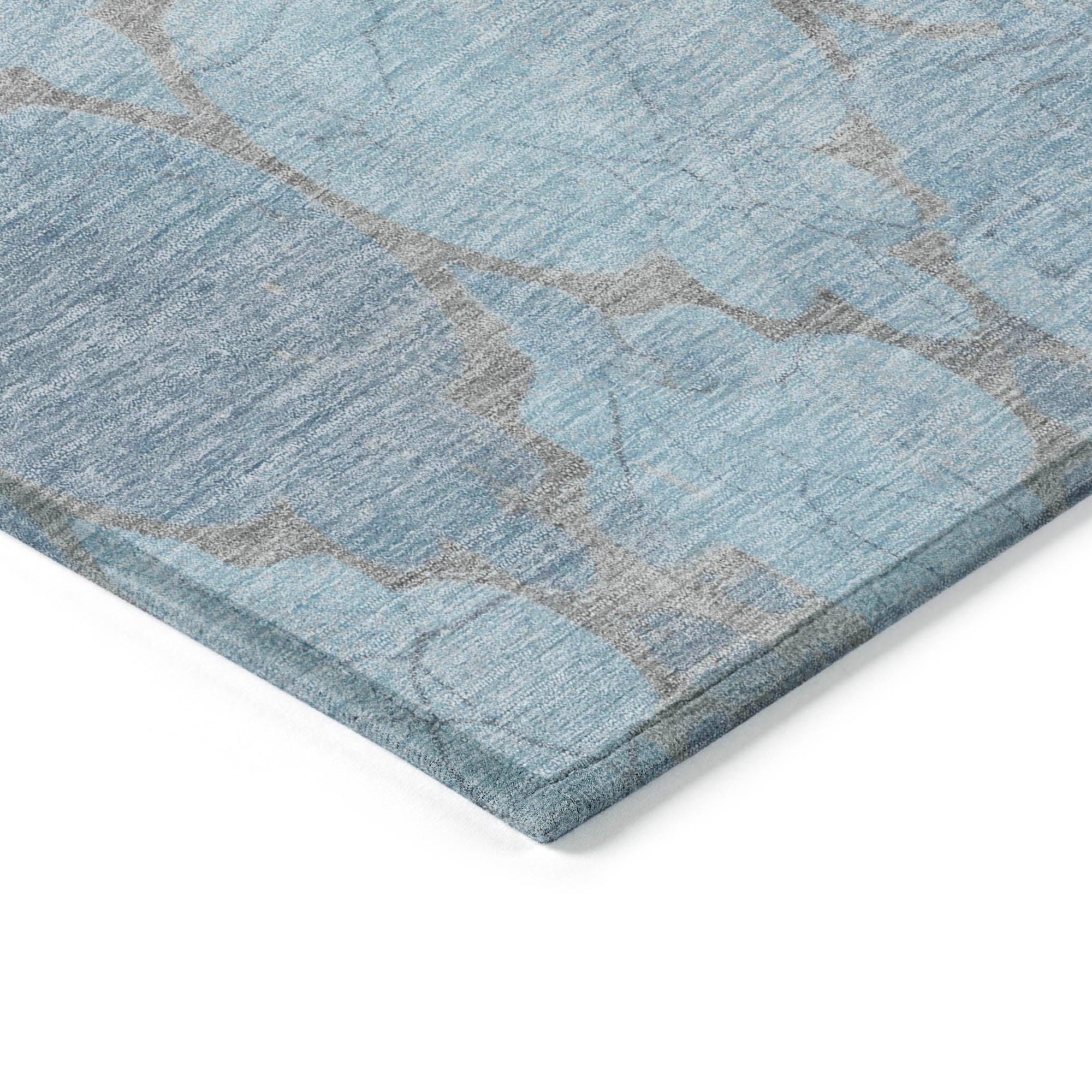 Addison Rugs Maeoril Denim Washable Indoor-Outdoor Rug