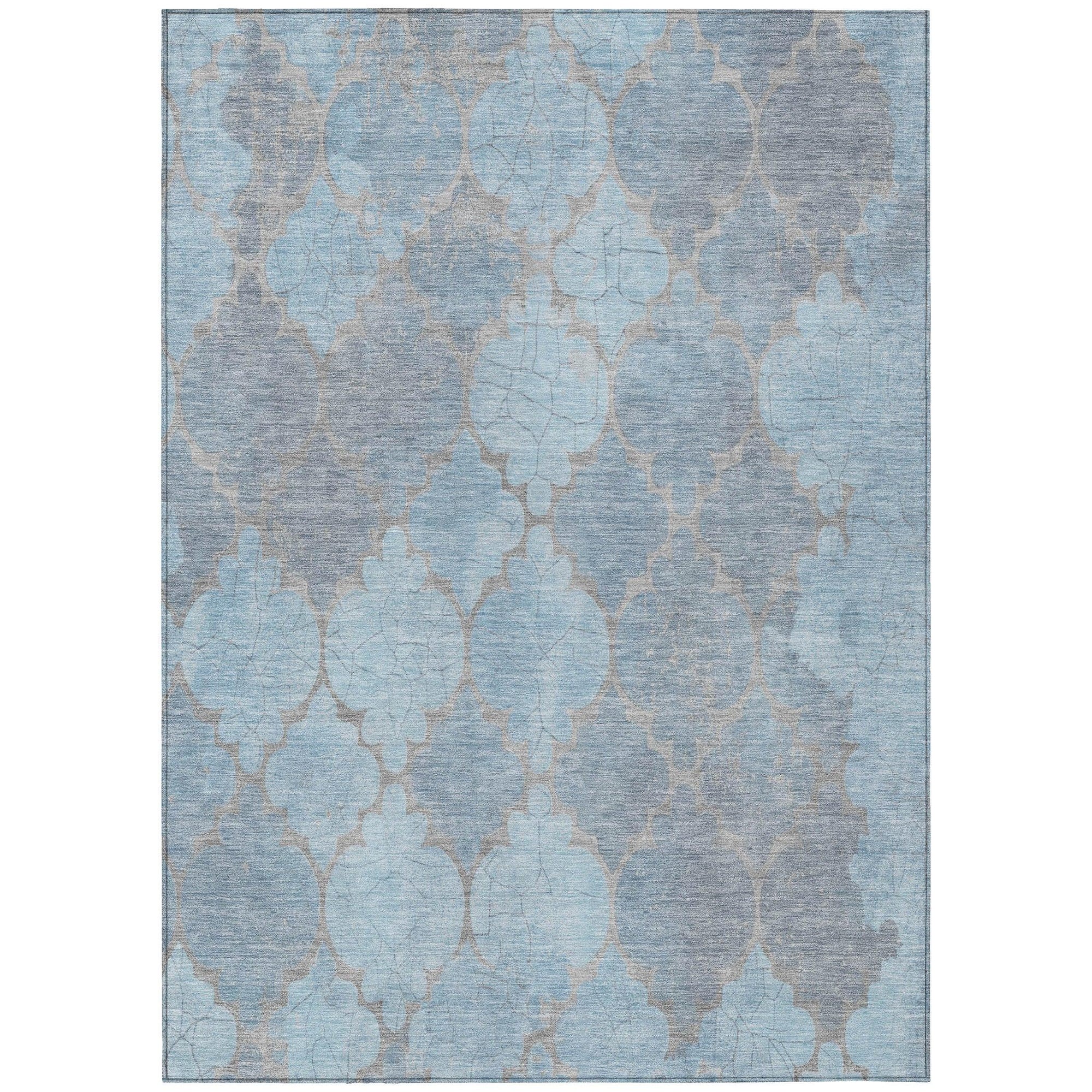 Addison Rugs Maeoril Denim Washable Indoor-Outdoor Rug