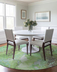 Addison Rugs Naelain Green Washable Indoor-Outdoor Rug