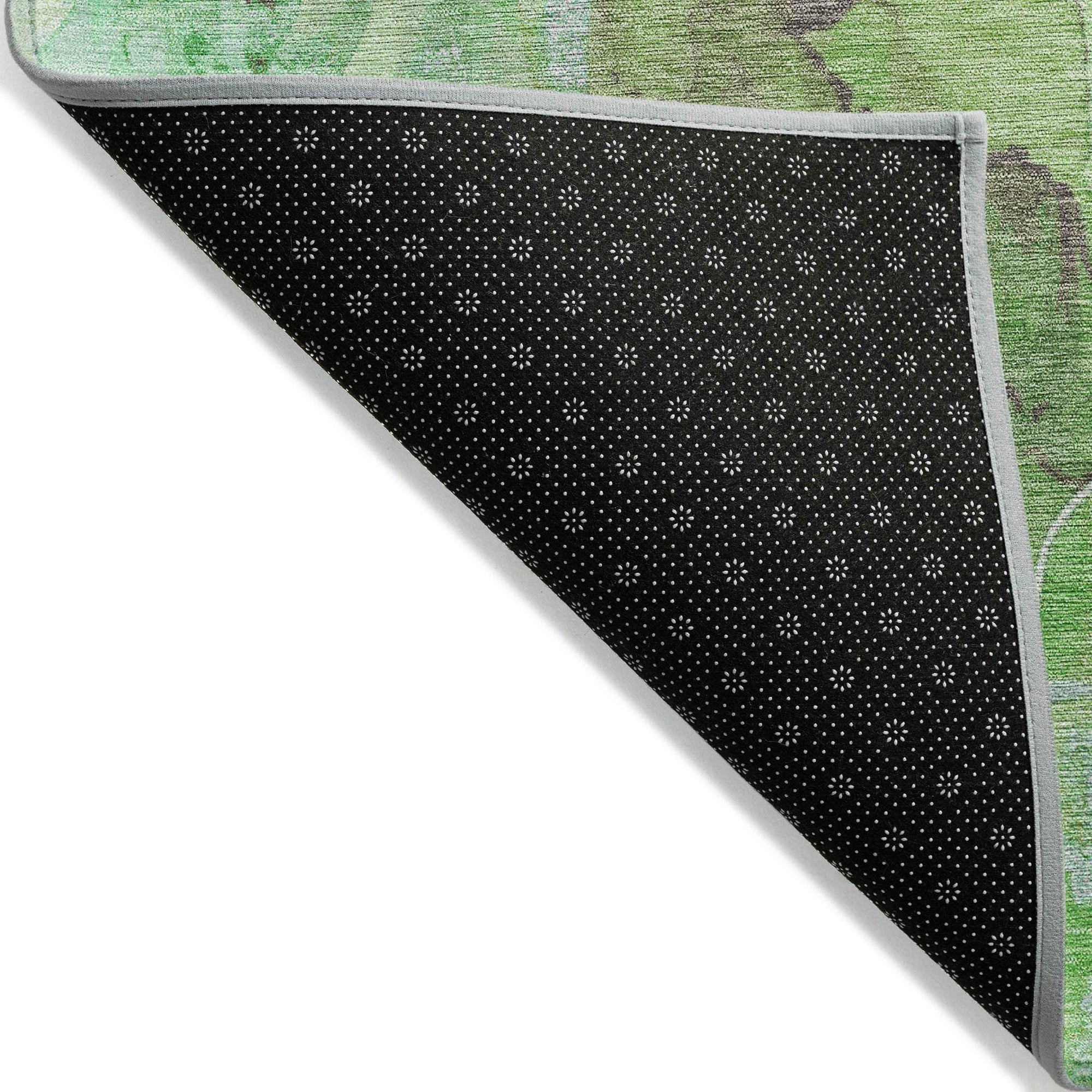 Addison Rugs Naelain Green Washable Indoor-Outdoor Rug