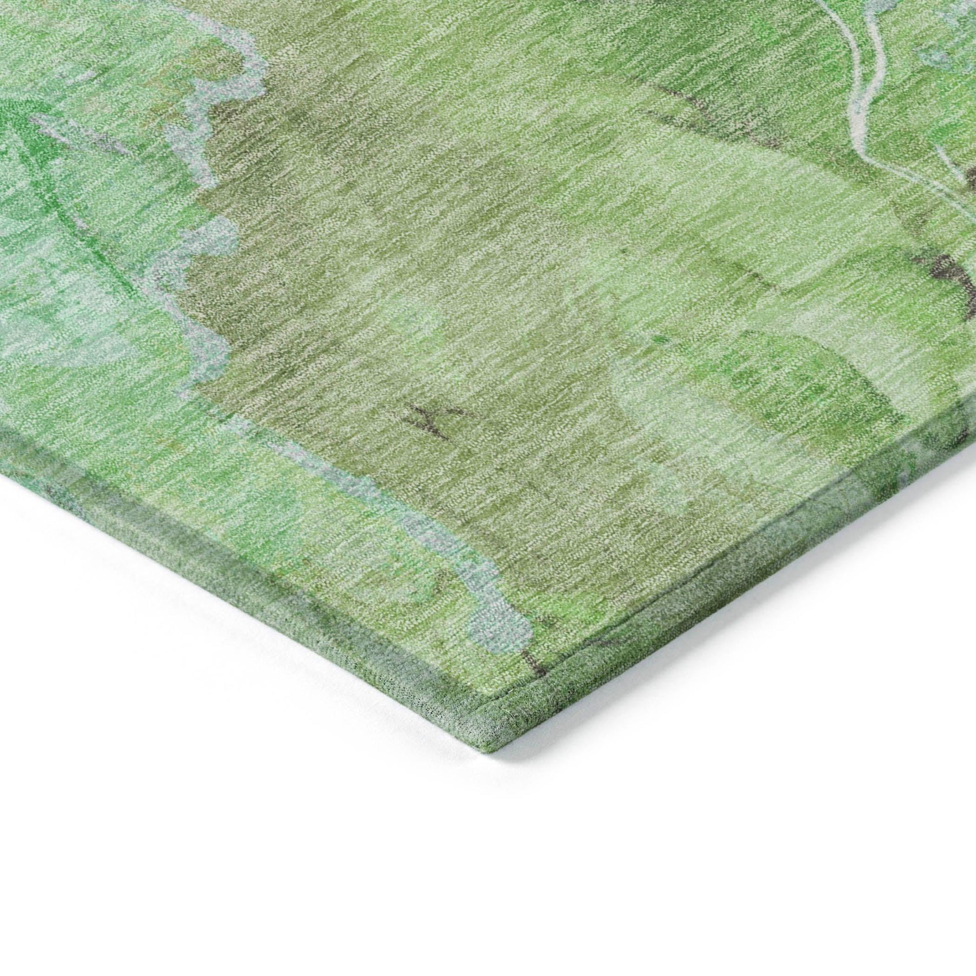 Addison Rugs Naelain Green Washable Indoor-Outdoor Rug